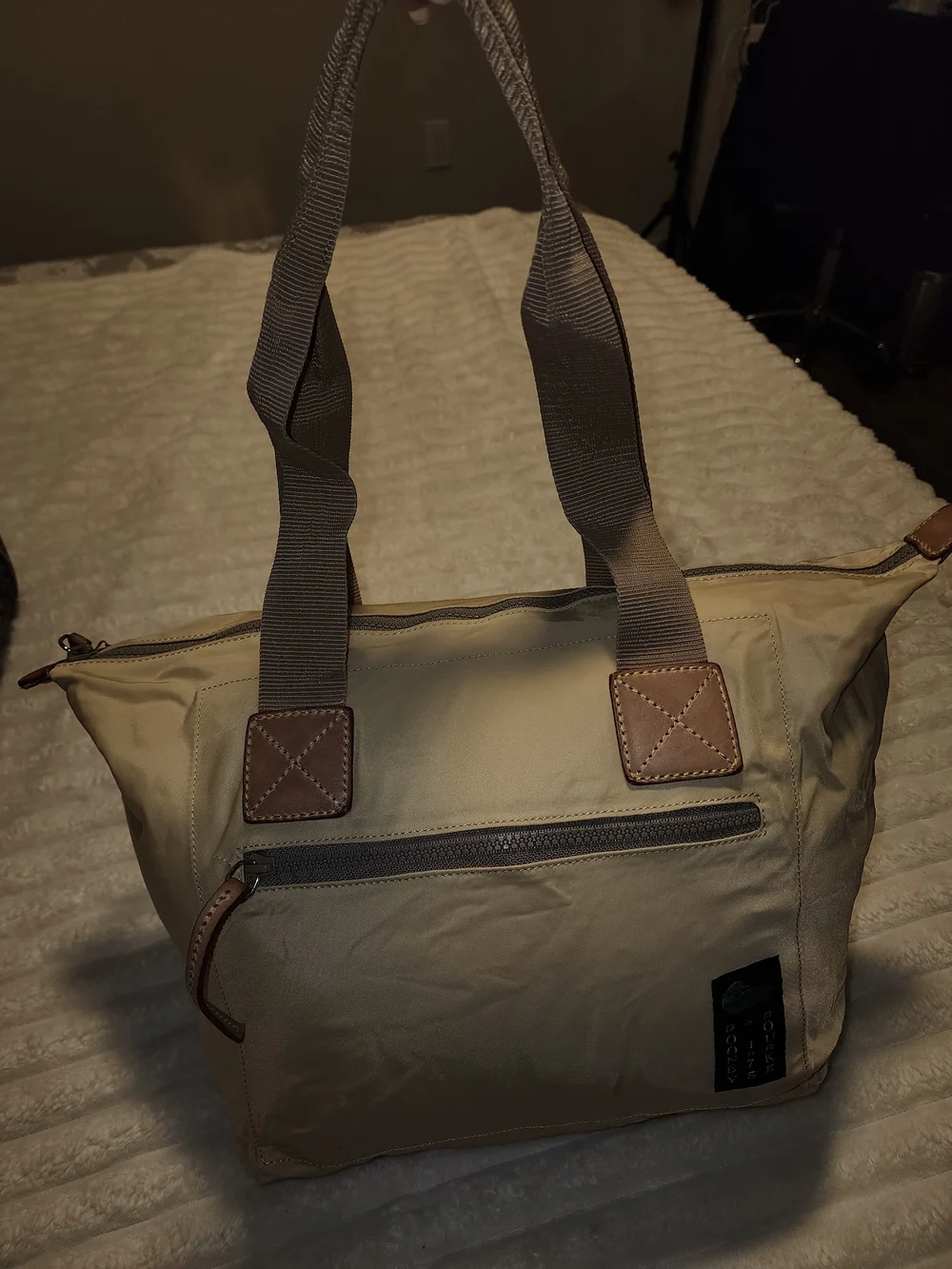Dooney & Bourke Beige Tote Bag
